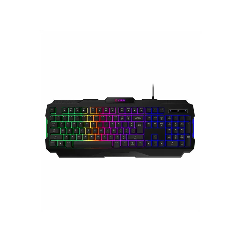 کیبورد گیمینگ ام اس آی مدل FORGE GK100 WIRED
