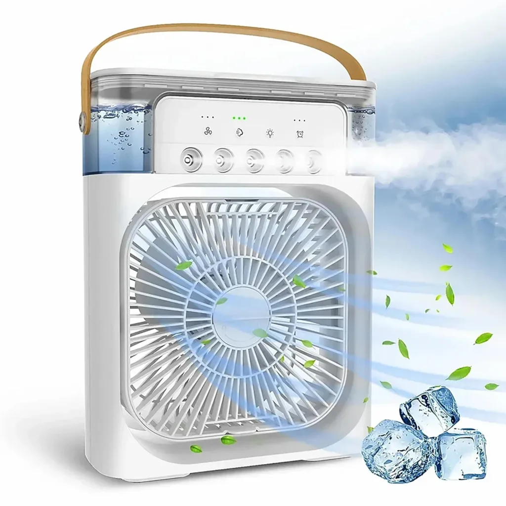 پنکه رومیزی مدل مه پاش 3in1 Air Cooler