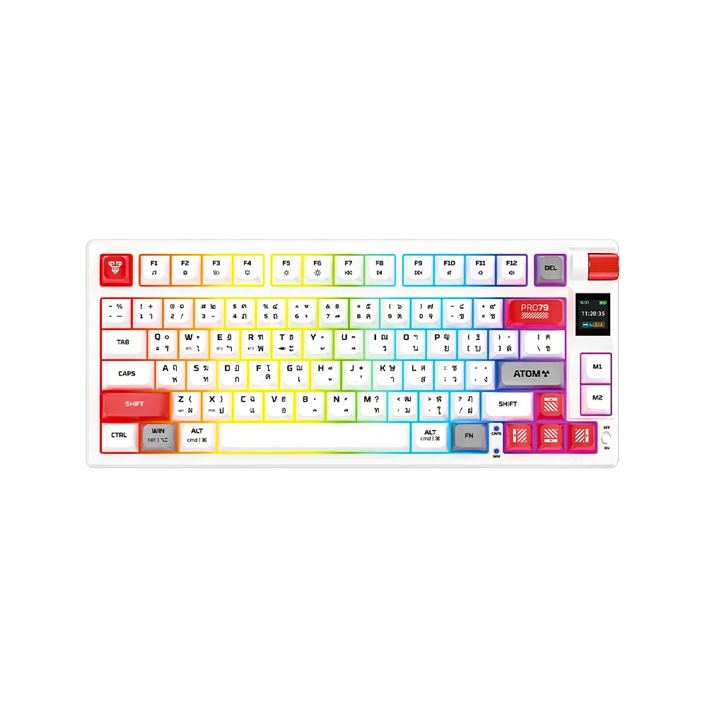 کیبورد مخصوص بازی فنتک مدل ATOM PRO79 MK917BLUESWITCH