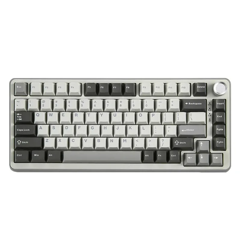 کیبورد بی‌سیم یونزی مدل B75 Pro Cocoa cream switch
