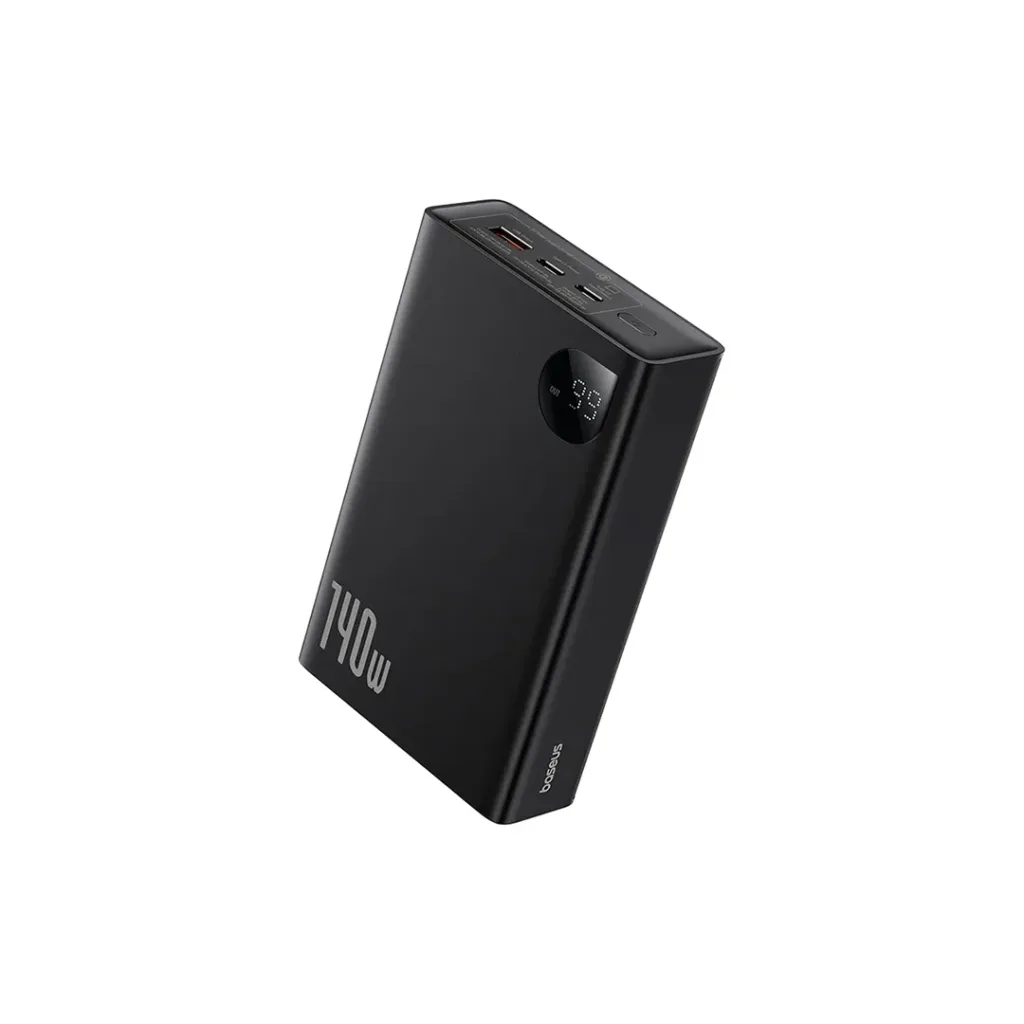 پاوربانک بیسوس مدل Adaman PD 140W Fast Charging ظرفیت 24000 میلی آمپر ساعت