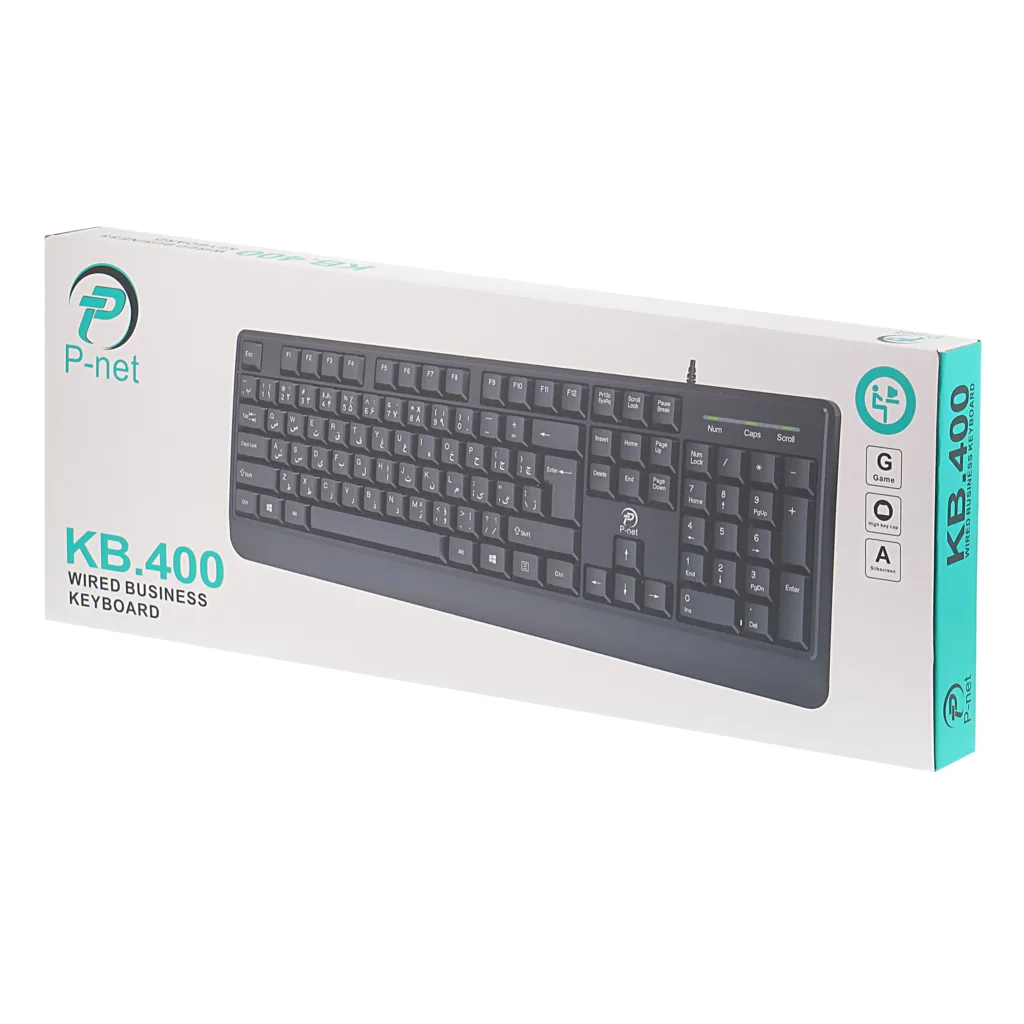 کیبورد پی نت مدل KB۴۰۰