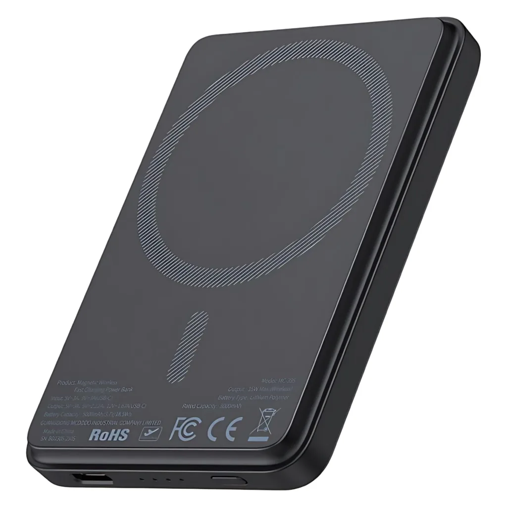 پاوربانک مک دود مدل MC-3951 15W ظرفیت 5000 میلی آمپر ساعت