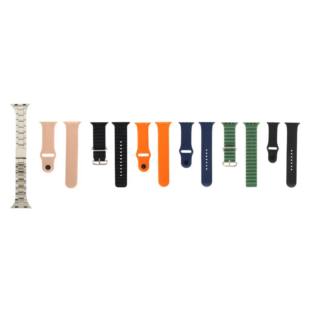 ساعت هوشمند 49 میلی متری مدل KEQIWEAR KW52 Ultra3 با بند فلزی