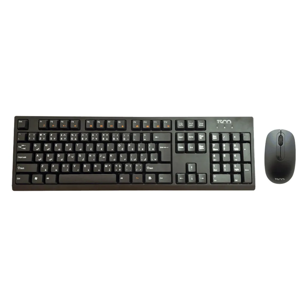 کیبورد و موس بی سیم تسکو مدل TKM 7019W