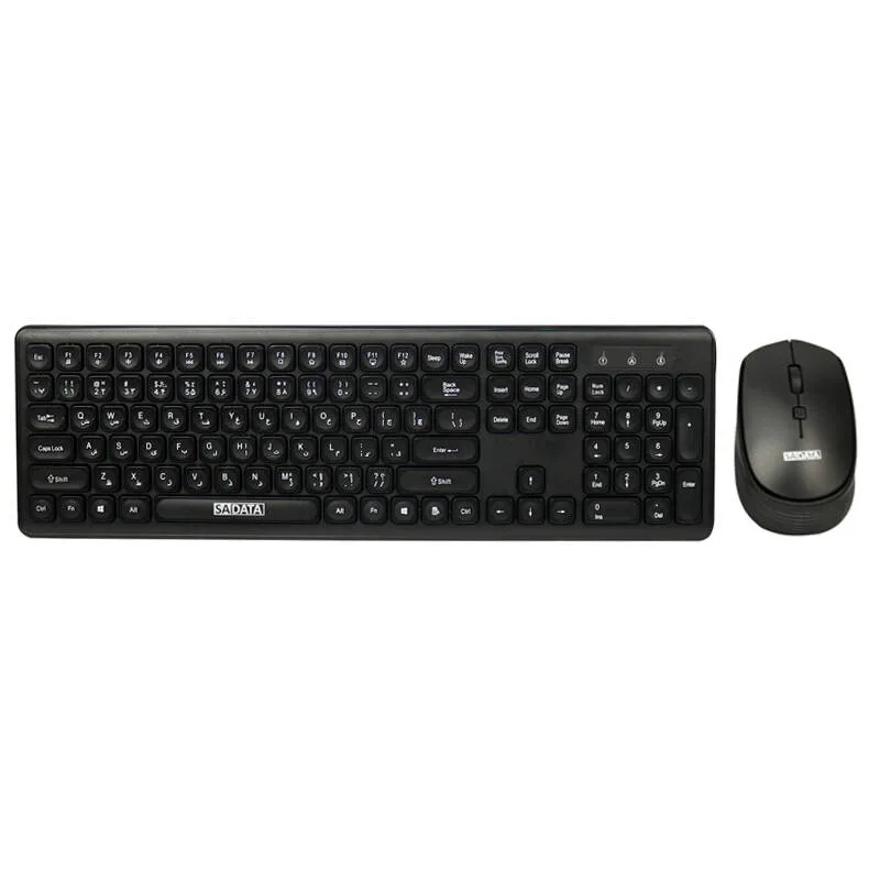 کیبورد و ماوس سادیتا مدل SKM-3401WL