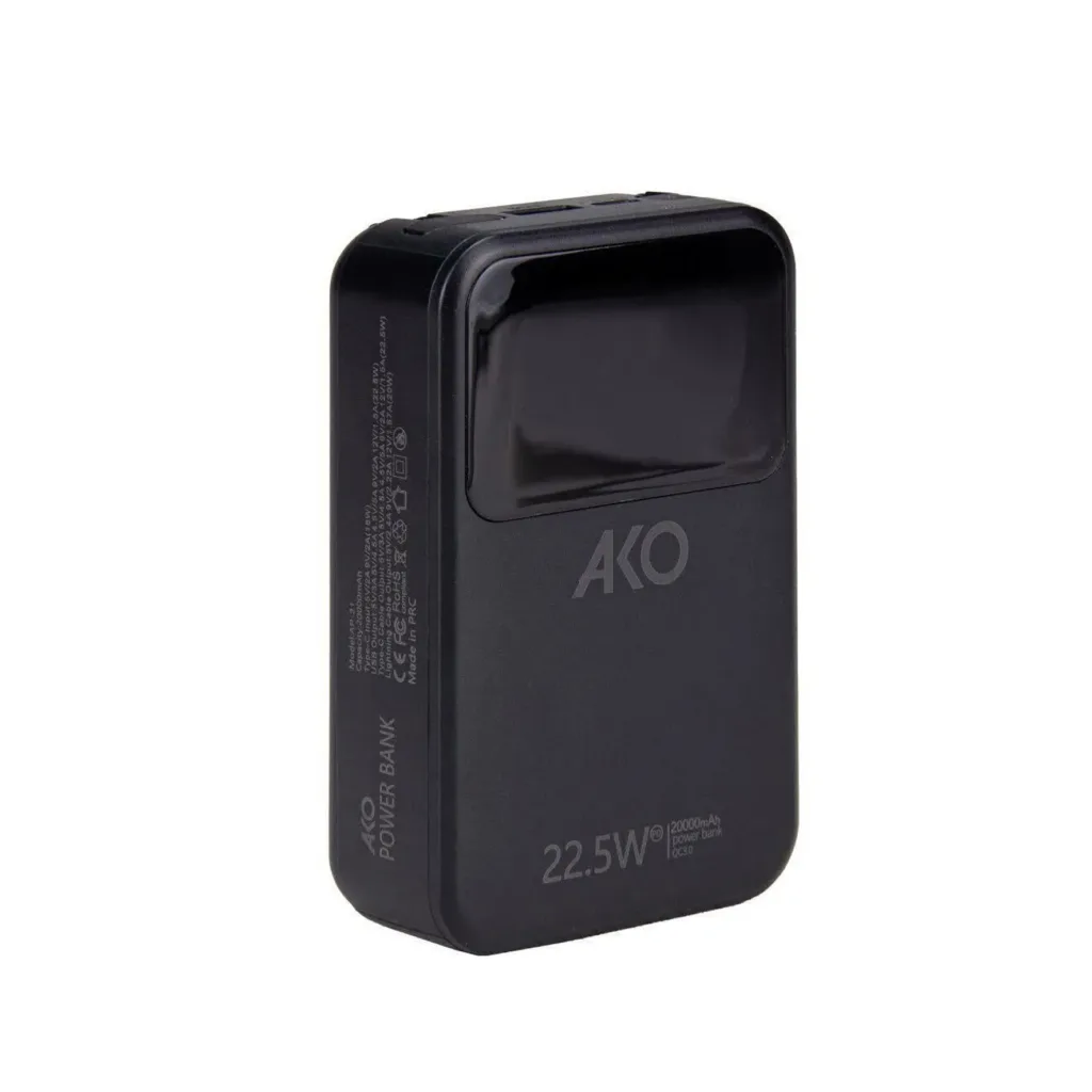 پاوربانک آکو مدل AP-21 Mini  ظرفیت 20000 میلی آمپر ساعت
