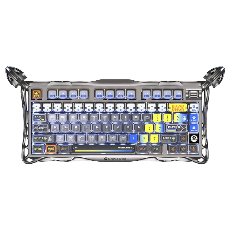 کیبورد مخصوص بازی گراوا استار مدل Mercury K1 Pro