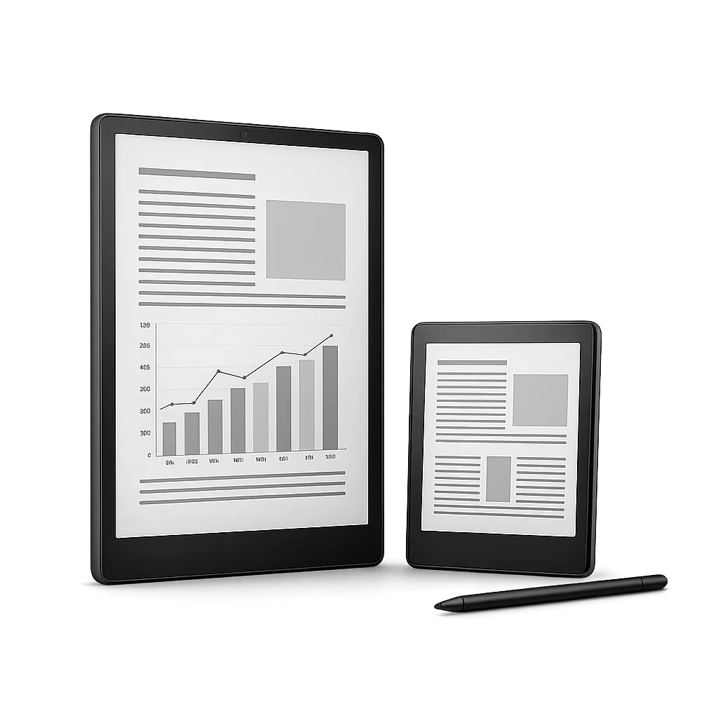 کتاب‌خوان و کاغذ دیجیتالی