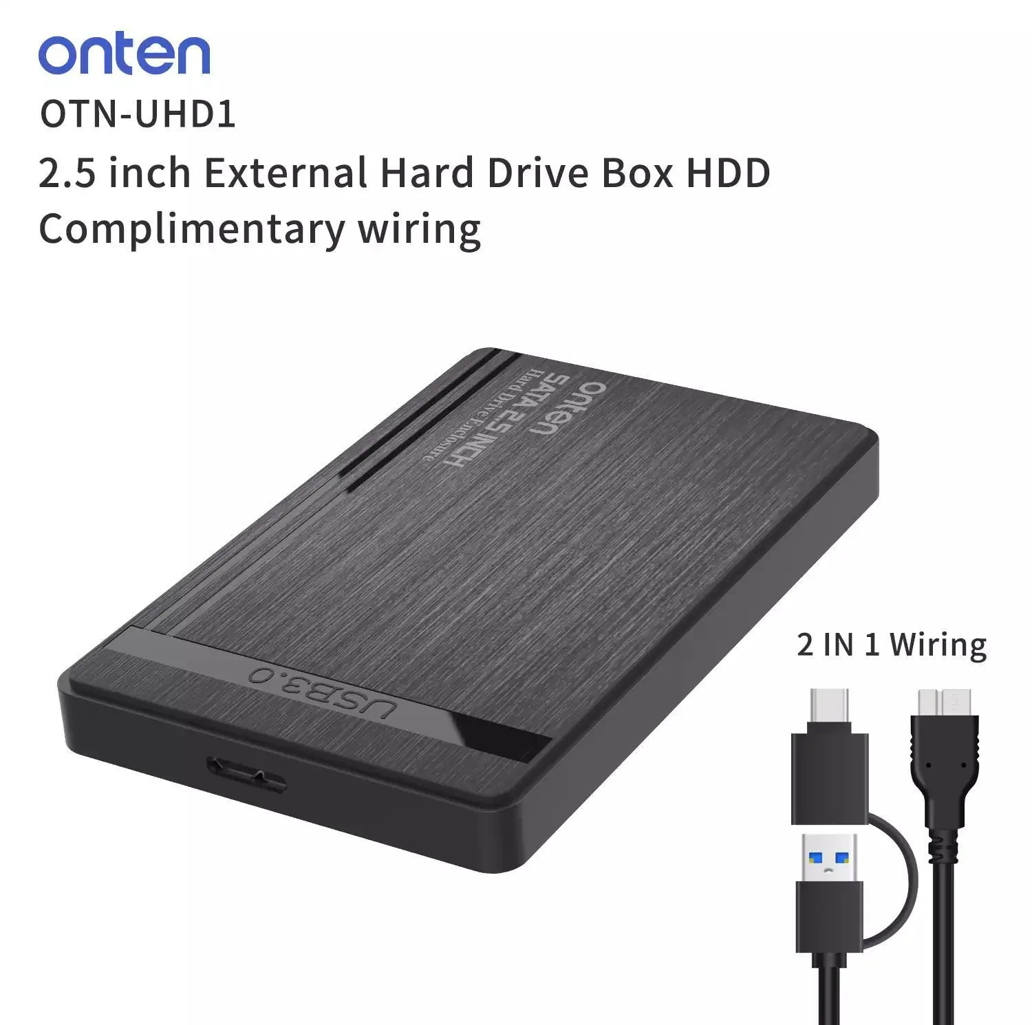 قاب اکسترنال هارددیسک 2.5 اینچی USB 3.0 اونتن مدل UHD1