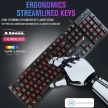 ست گیمینگ تکنو میشن مدل BUNDLE_4_IN_1_BACKLIT