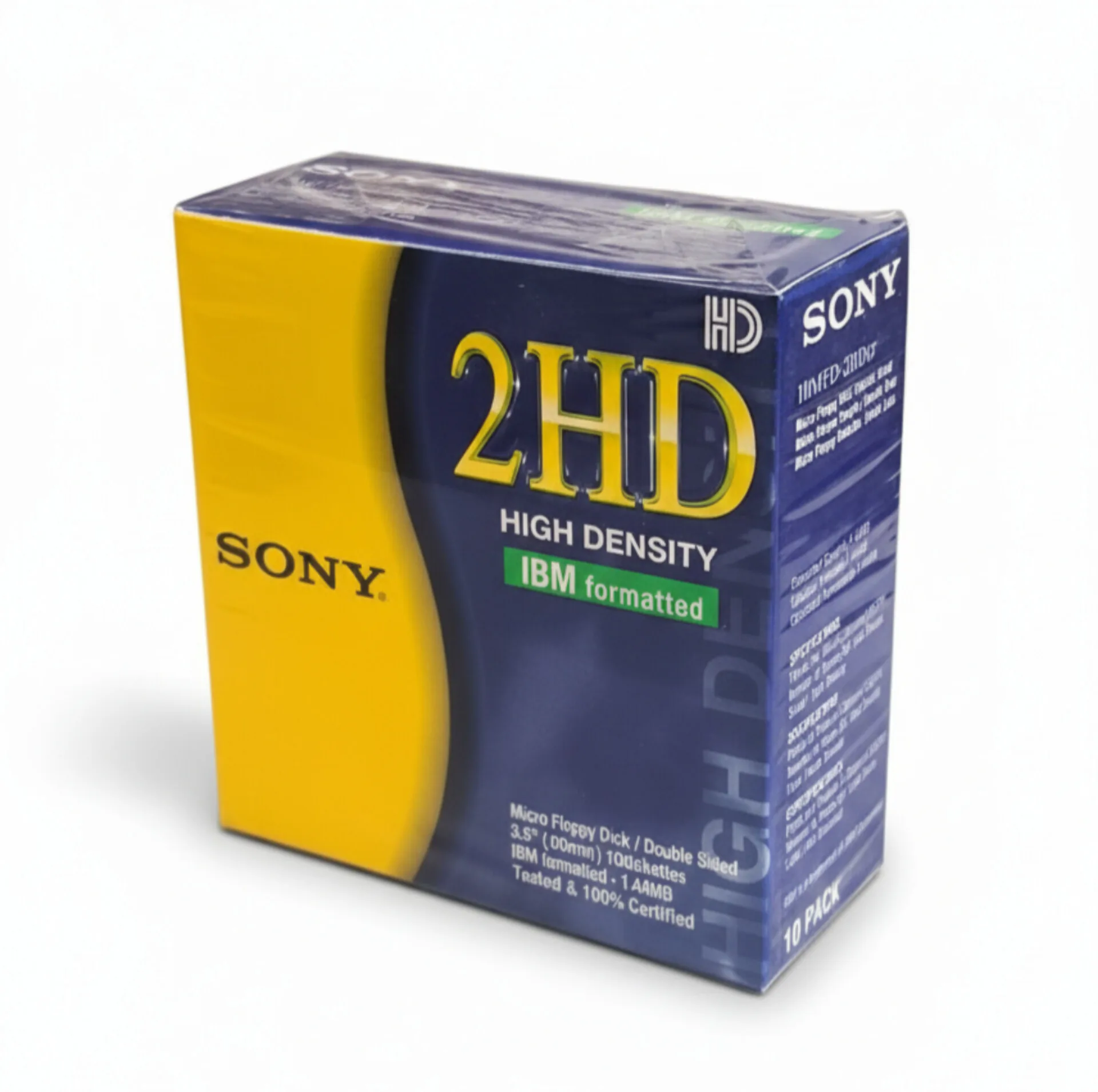 فلاپی دیسک سونی مدل 2HD-1.44Mb بسته 10 عددی