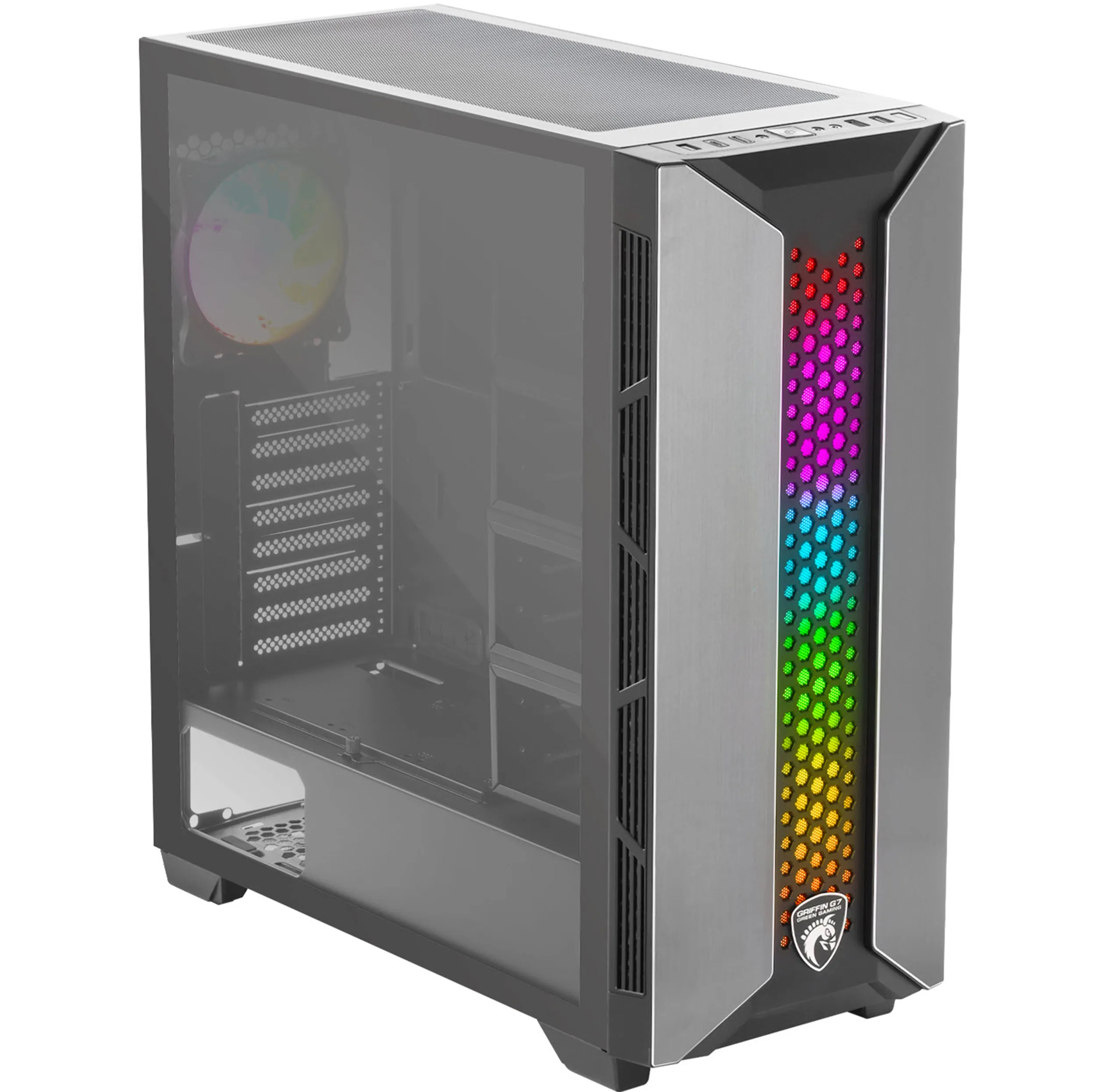 کیس کامپیوتر گیمینگ گرین مدل GRIFFIN G7