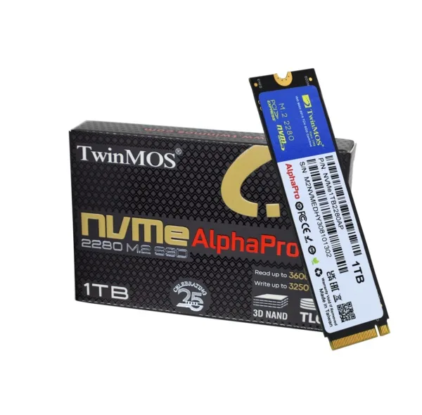 اس اس دی اینترنال توین موس مدل AlphaPro ظرفیت یک ترابایت