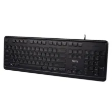 کیبورد تسکو مدل TK 8046،سوییچ ممبران، Full-size، نورپردازی RGB