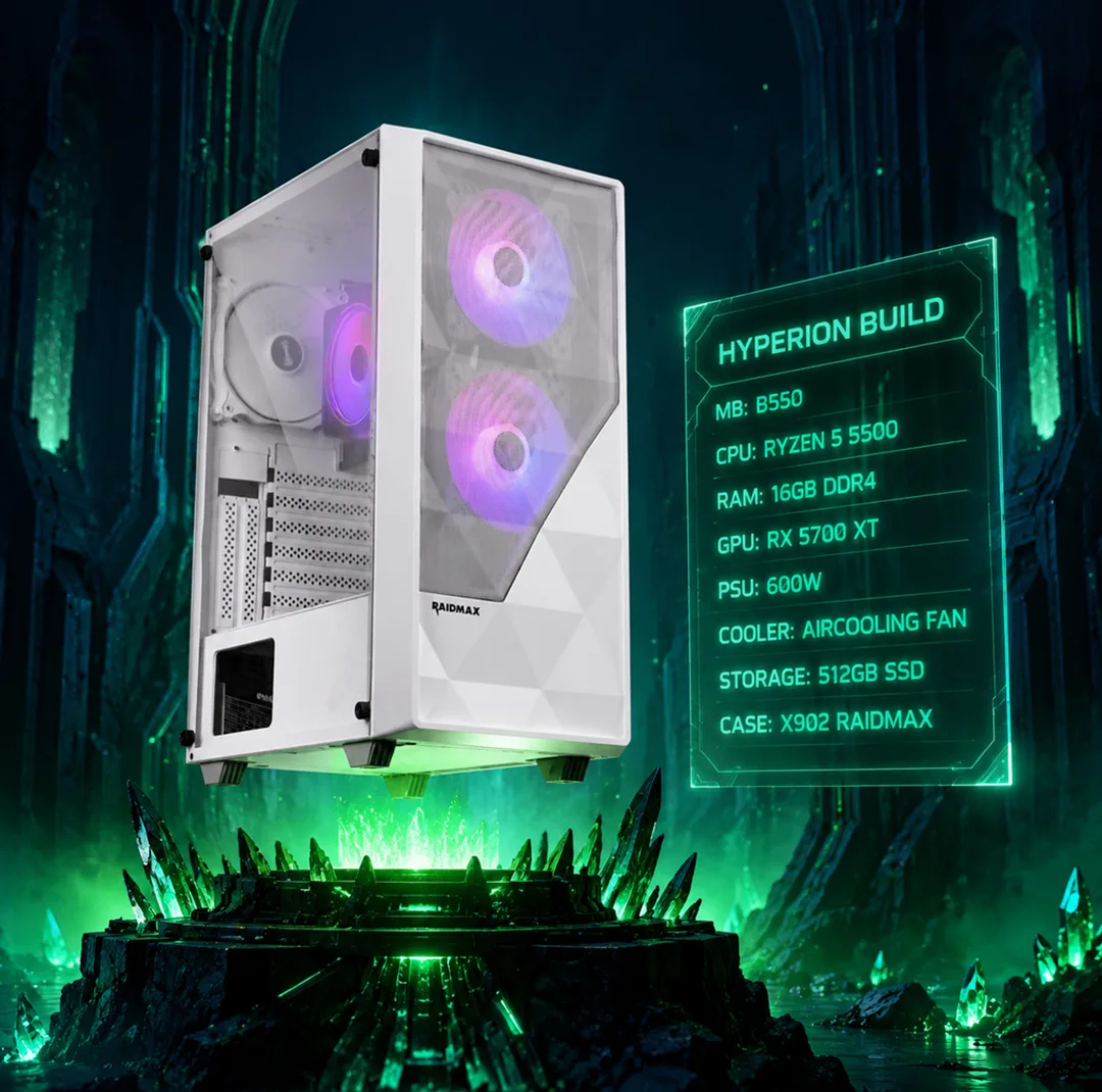 کامپیوتر دسکتاپ گیم مکس مدل Hyperion