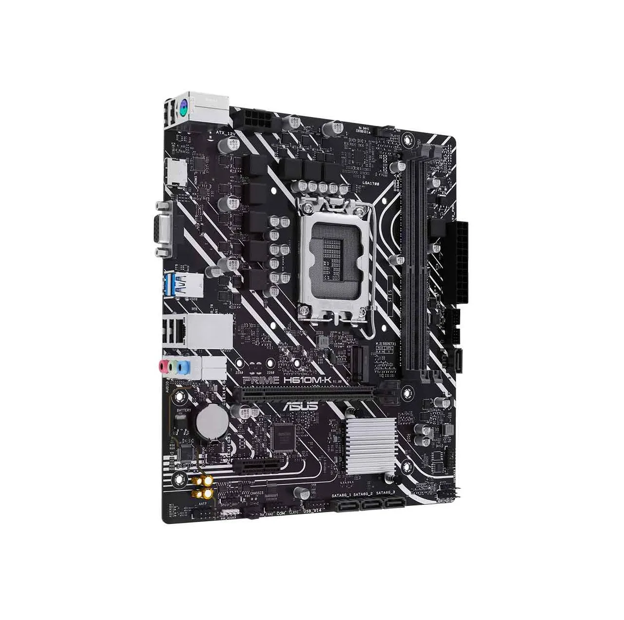 کامپیوتر دسکتاپ مدل H610- i3 12th- 8GB RAM- 512GB M.2 SSD
