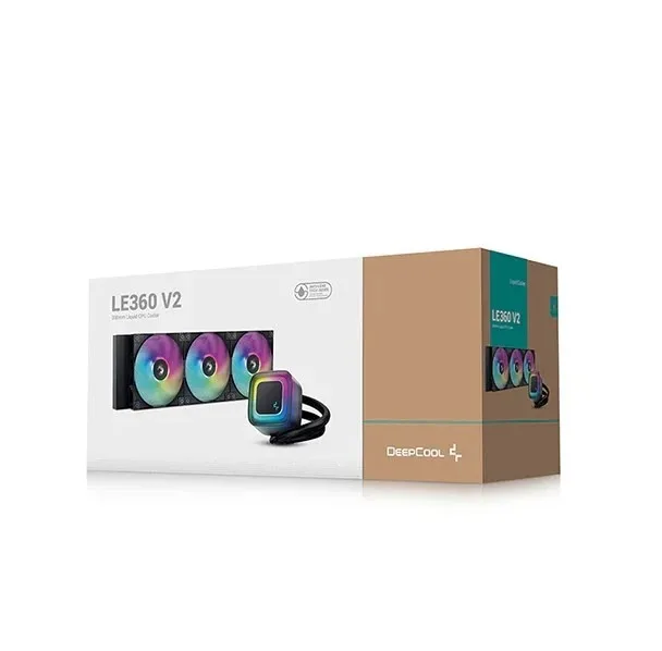 خنک‌کننده پردازنده دیپ کول مدل LE360 v2 ARGB