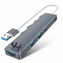 هاب 4 پورت USB 3.0 هارمن مدل HR-USB3000
