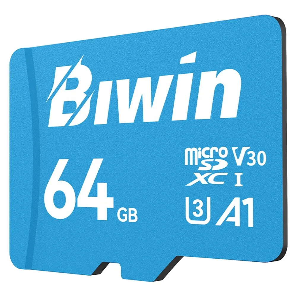 کارت حافظه microSDXC بیوین مدل MS100 کلاس 10 استاندارد UHS-I U3 V30 A1 سرعت 100MBps ظرفیت 64 گیگابایت