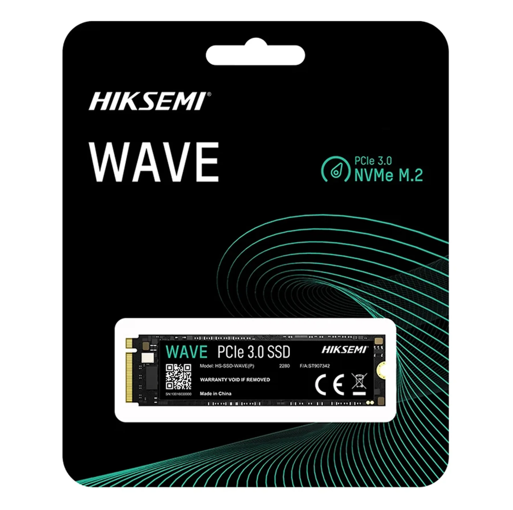 اس اس دی اینترنال PCIe 3.0 هایک سمی مدل WAVE P ظرفیت 128 گیگابایت