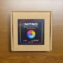 فن کیس نیترو مدل 12*12 RGB