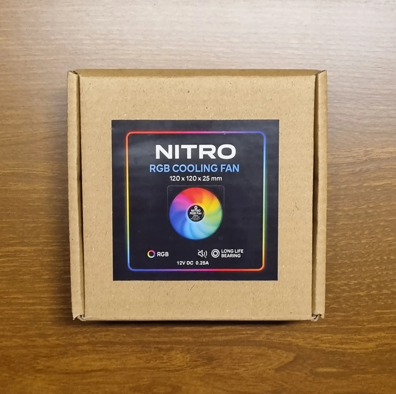 فن کیس نیترو مدل 12*12 RGB