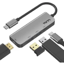 هاب USB تسکو چهار پورت تایپ سی مدل THU 1152