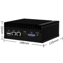 کامپیوتر کوچک نت کامپیوتر مدل NT-i56-2LC با پردازنده Core i5 6200u حافظه SSD با ظرفیت 256 گیگابایت رم DDR3 با ظرفیت هشت گیگابایت پردازنده گرافیکی Intel