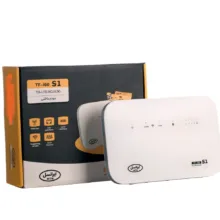 مودم 4G قابل حمل ایرانسل مدل TF-i60 S1 با پشتیبانی TD-LTE و 4.5G، حداکثر سرعت دانلود 300 مگابیت، اتصال هم‌زمان 32 کاربر، وای‌فای AC دو بانده 2.4 و 5 گیگاهرتز و 4 پورت LAN