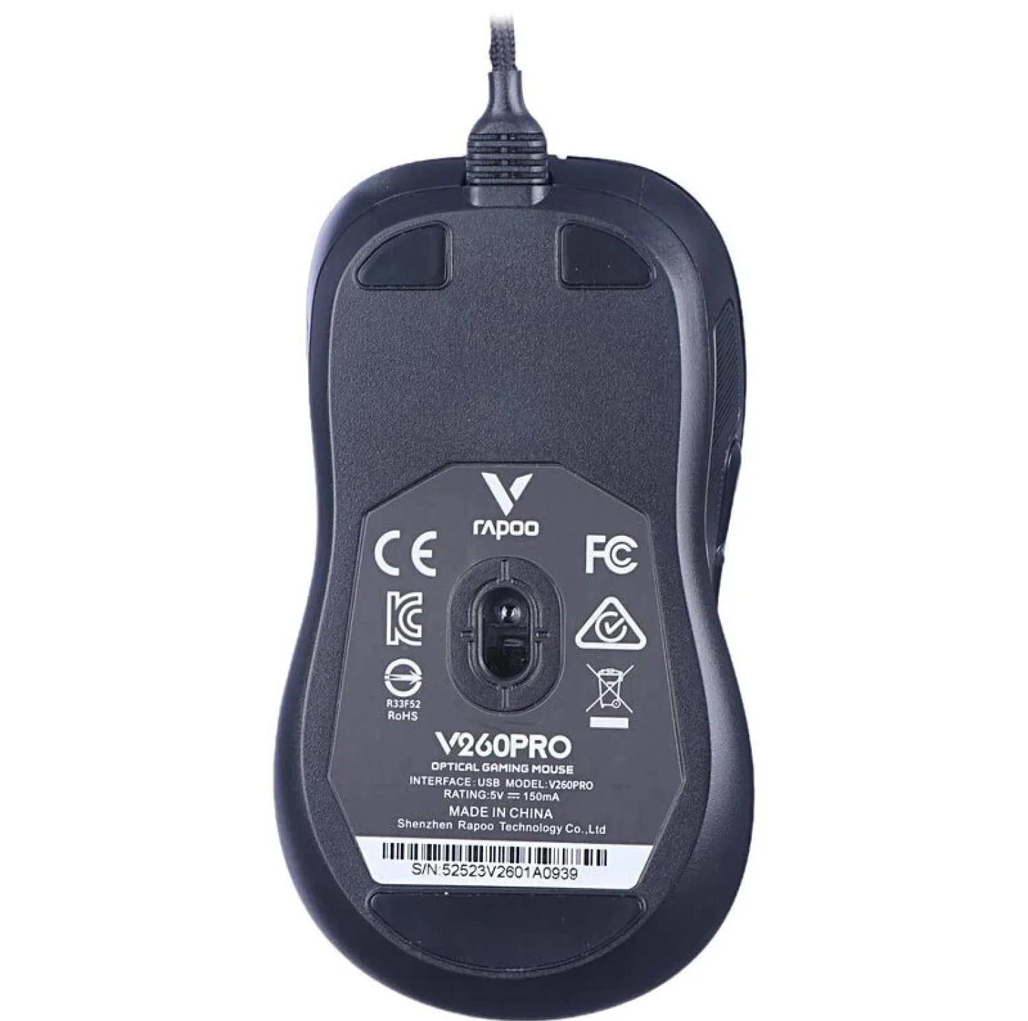 ماوس با سیم رپو مدل سیمی V260 PRO