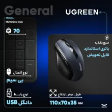 ماوس بی سیم یوگرین مدل MU006-90545