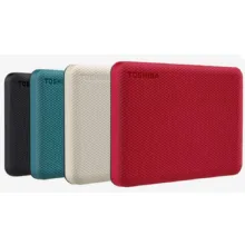 هارد اکسترنال توشیبا مدل Canvio Advance ظرفیت دو ترابایت دارای رابط USB Type-A 3.2