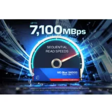 اس اس دی اینترنال M.2 PCIe Gen4 x4 NVMe وسترن دیجیتال مدل SN5100 NEW ظرفیت چهار ترابایت