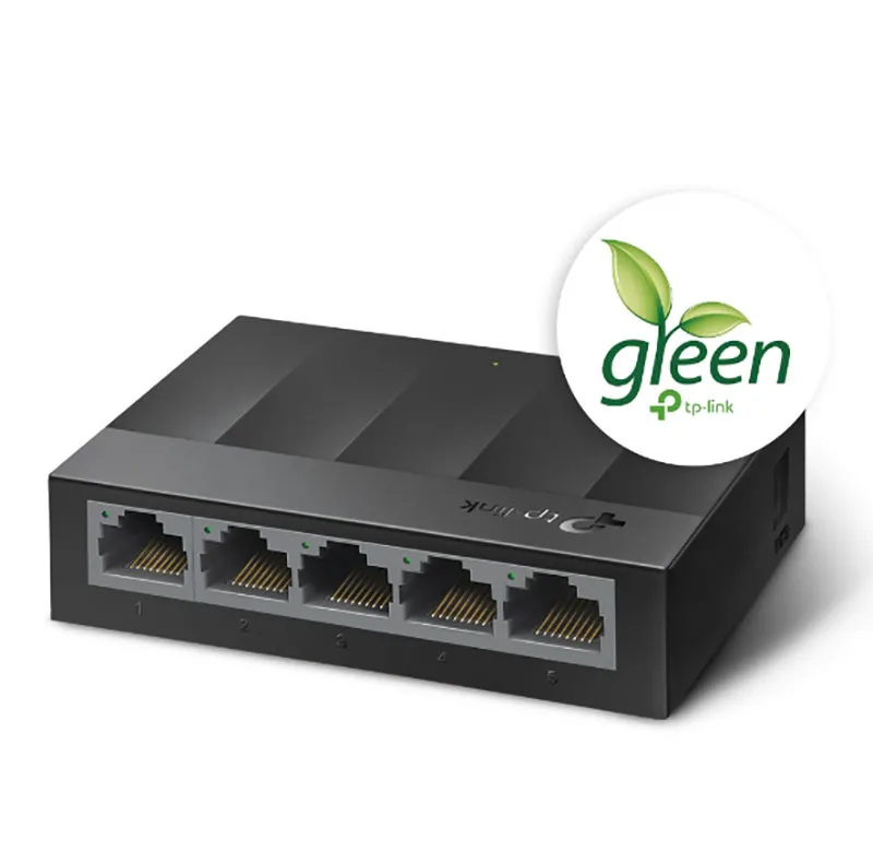 سوییچ 5 پورت گیگابیتی و دسکتاپ تی پی-لینک مدل LS1005G