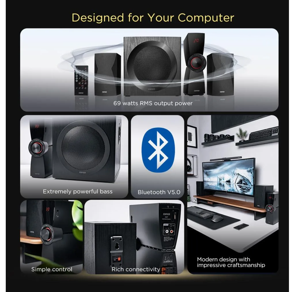 اسپیکر دسکتاپ ادیفایر مدل CX7