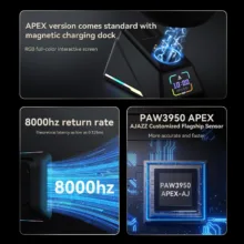 ماوس بی سیم گیمینگ آجز مدل  AJ179 Apex