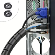 نظم دهنده سیم و کابل سیم جم مدل Cable Organizer بسته 2 عددی