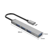 هاب چهار پورت USB-C اوریکو مدل AH-13