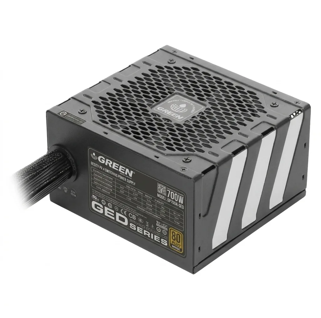 منبع تغذیه کامپیوتر گرین مدل GP700A-GED