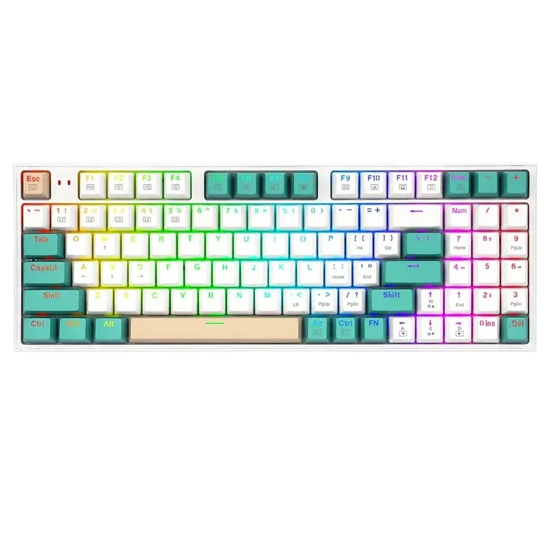 کیبورد ردراگون مدل K643 RGB PRO VEIGAR RED SWITCH