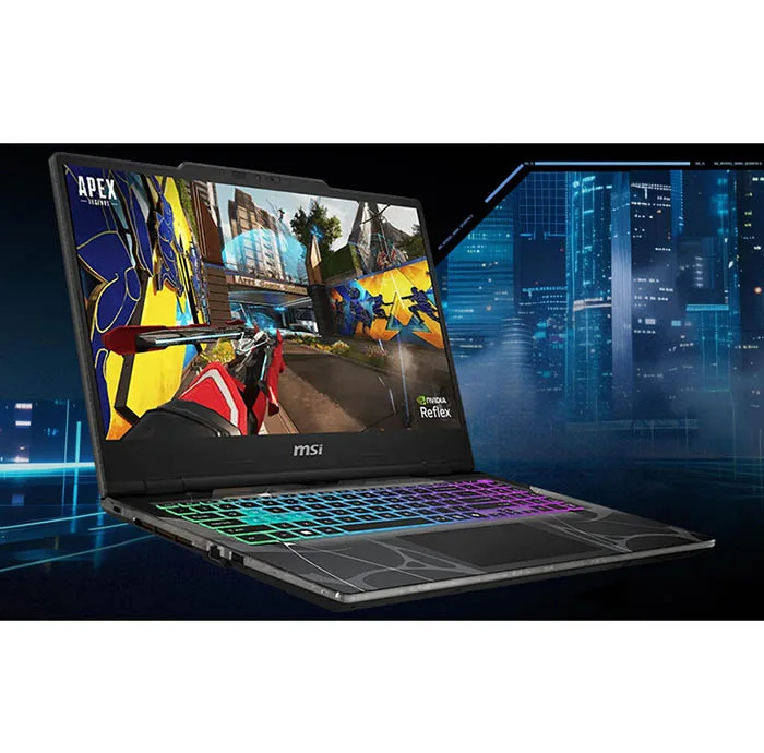 لپ تاپ 15.6 اینچی ام اس آی مدل Cyborg 15 B2RWEKG-Core 7 240H-RTX5050 8GB-64GB DDR5 5600MHz-1TB SSD-FHD 144Hz - کاستوم شده