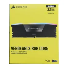 رم دسکتاپ DDR5 دو کاناله 6600 مگاهرتز CL38 کورسیر مدل VENGEANCE RGB ظرفیت 32 گیگابایت