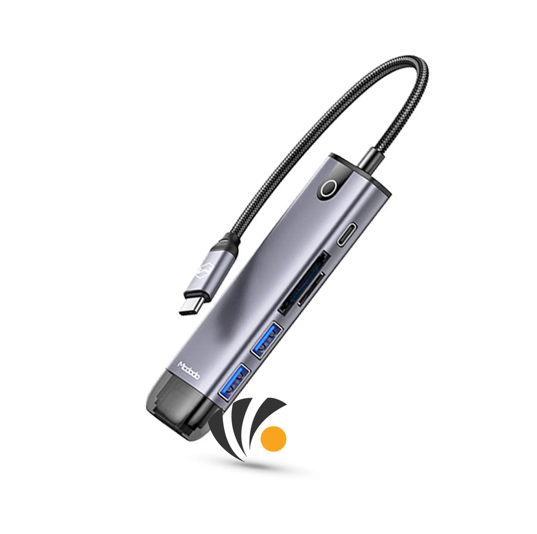 هاب 6 پورت USB-C مک دودو مدل MC-HU-7740