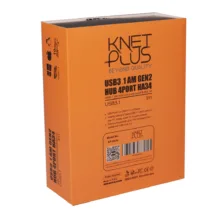 هاب 4 پورت USB 3.1 کی نت پلاس مدل KP-HA34