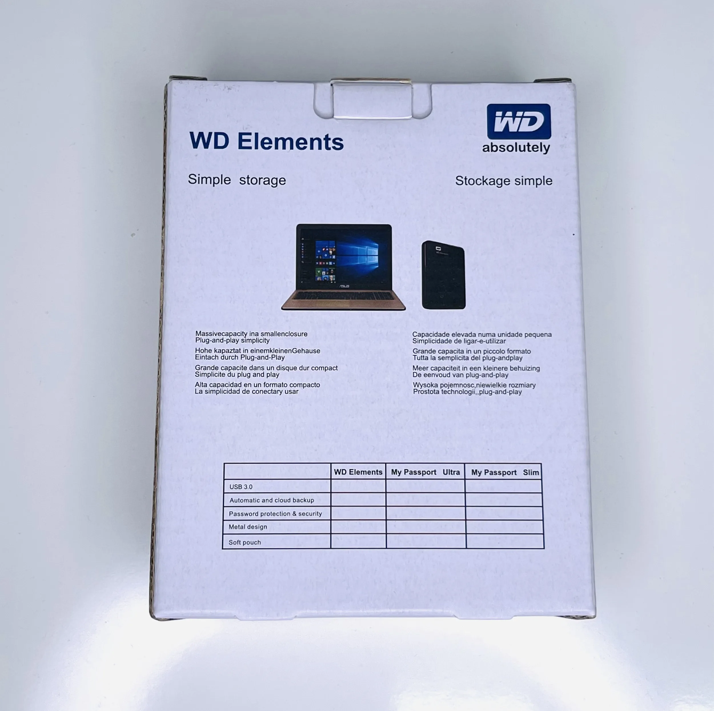 قاب هارد اکسترنال 2.5 اینچی مدل ELEMENTS