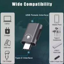 مبدل USB-C به USB اکی یس مدل TYPEC400