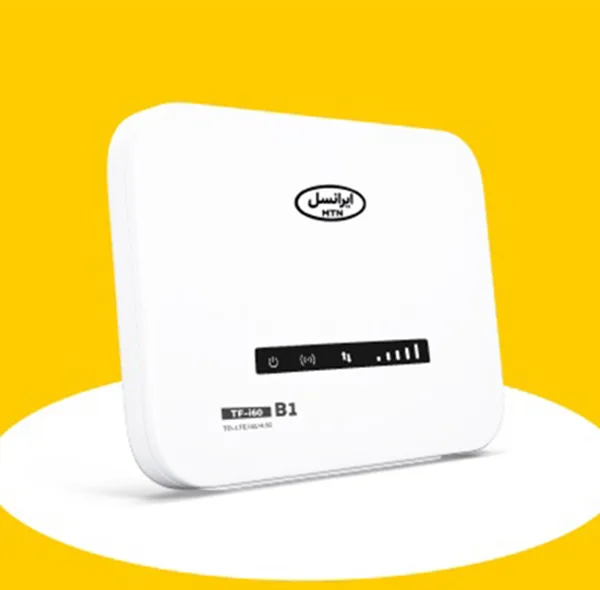 مودم 4G/TD-LTE ایرانسل مدل TF-i60 B1 به همراه سیم کارت TD-LTE و بسته اینترنت 300 گیگ یکساله