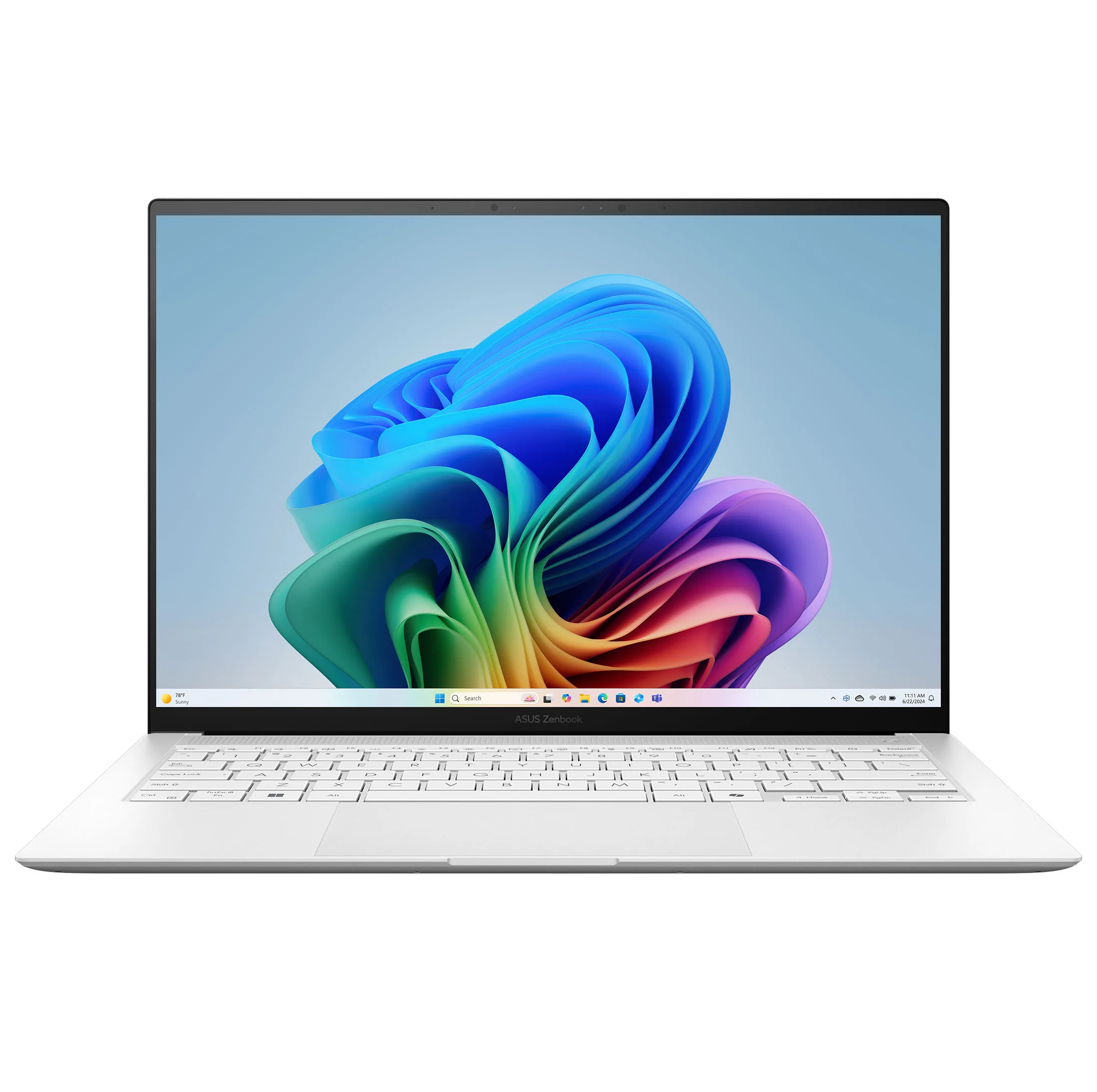 لپ تاپ 14 اینچی ایسوس مدل Zenbook S 14 UX5406SA-Core Ultra 7 258V-32GB LPDDR5X-1TB SSD-OLED Touch 120Hz-Backlit-W