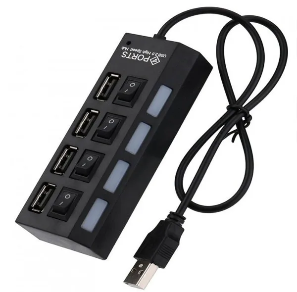 هاب 4 پورت USB 2.0 مدل HI-SPEED
